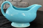Vintage Turquoise Fiesta Ware Gravy Sauce Boat HLC Homer Laughlin
