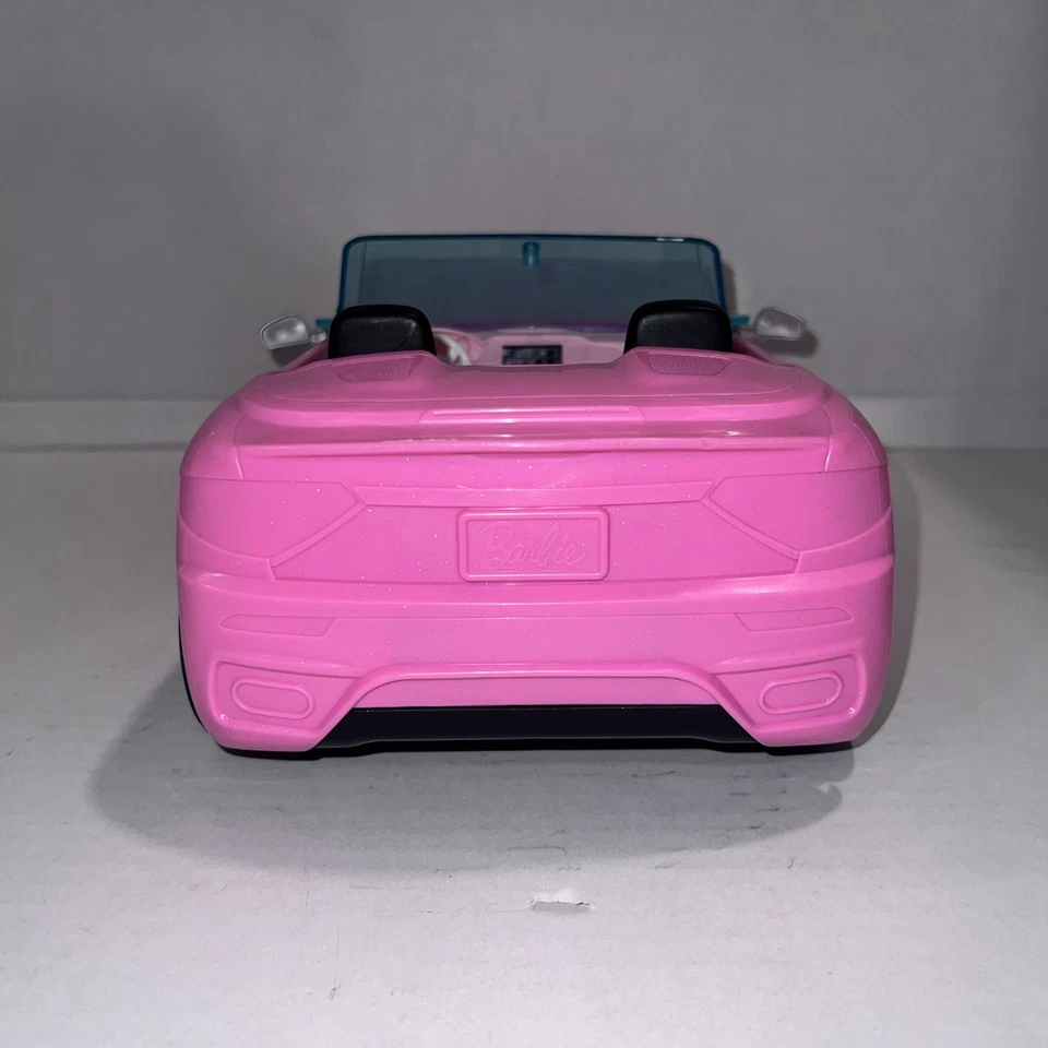 Muñeca Barbie Mattel 2016 rosa brillo coche deportivo convertible 2 plazas Foto 4 de 4