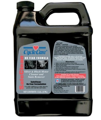 Cycle Care Formulas 15128 Safe Clean Silver and Black Engine Cleaner - 1 gal.