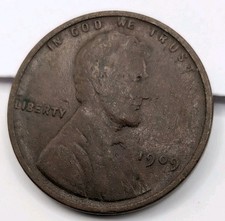 1909-P Lincoln Wheat Cent 