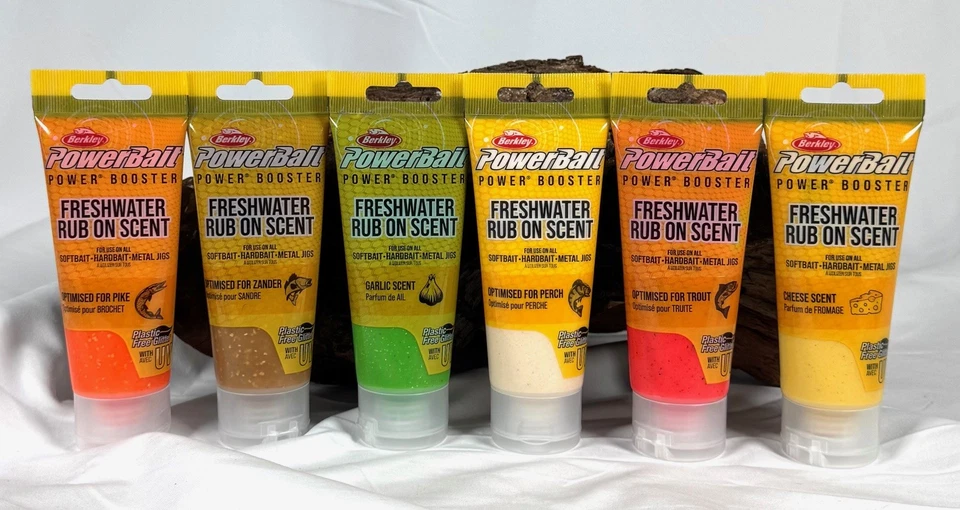 Berkley PowerBait Gel 80 ml atrayente 6 sabores UV activo Hardbaits Softbait metal