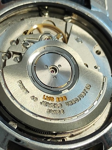 BUCHERER Automatic CHRONO 283.500 orologio polso VINTAGE data ACCIAIO ORO montre - Foto 18 di 19