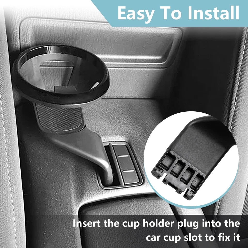 Insert Drink Cup Holder for Mazda Roadster MX-5 Miata 2016-2025 #N243-64-39XA02 - Image 4 of 4