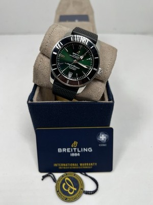 Breitling Superocean Heritage B20 Automatic 42 AB2010 Green Box + Card