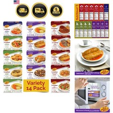 Kosher Ready Meals Chicken Beef Salmon Pack F...