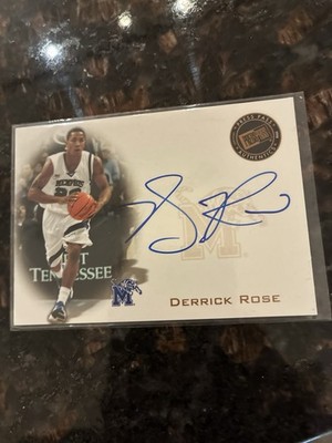 2008 Press Pass - Press Pass Signings Derrick Rose #PPS-DR Silver /127 (AU, RC)