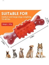 Dog Toys for Aggressive Chewers Large Breed, Durable Dog Bones Squeaky Dog Chew