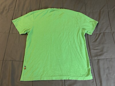 Alexander Julian Colours T-Shirt XL Green Short Sleeve V