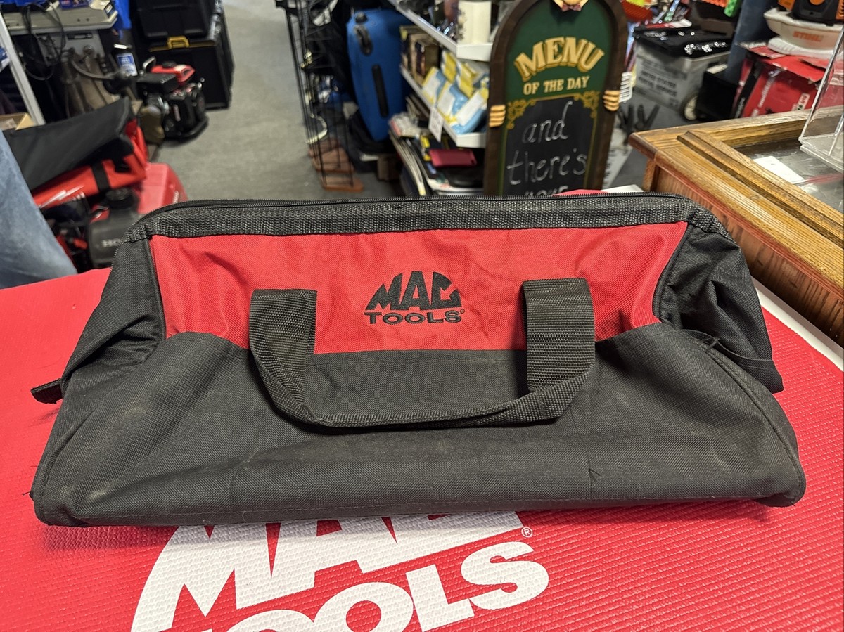 Mac Tools Canvas Zippered Tool Bag w/Pockets Great Shape | eBay