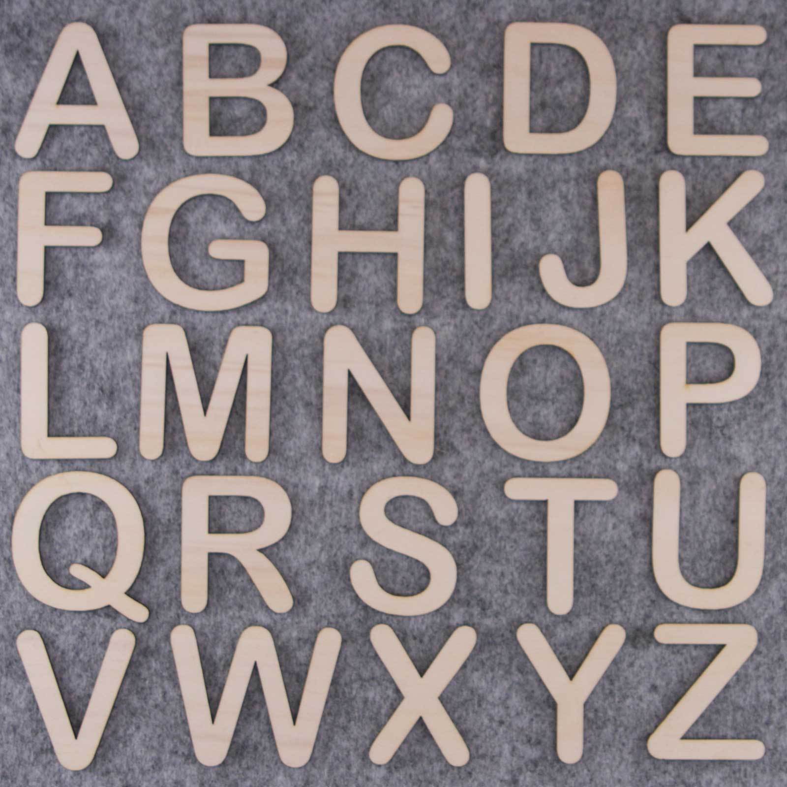 Fancy 6mm Alphabet: Capitals