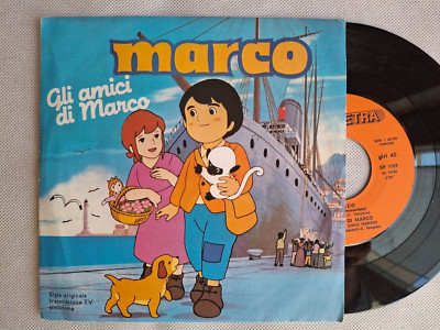 VINCE TEMPERA DIE FREUNDE VON MARCO CETRA 1982 ABKÜRZUNG CARTOONS 45 RPM 7''