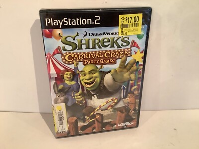 Jeu PS2 Shrek Carnival Craze Party Games - Édition 2008, Bon état