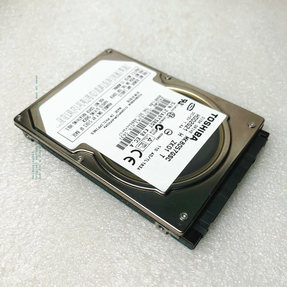 Toshiba MK8057GSC 80G serial port wide temperature/shockproof car dedicated hard - Image 3 of 4