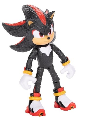 Sonic the Hedgehog SHADOW 6" Action Figure ~ JAKKS / SEGA Sonic Movie 3 - Picture 2 of 6