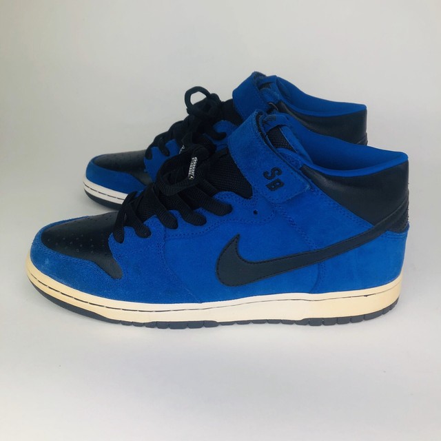 Size 9 - Nike SB Dunk Mid Pro Blue - 314383-402 for sale online | eBay