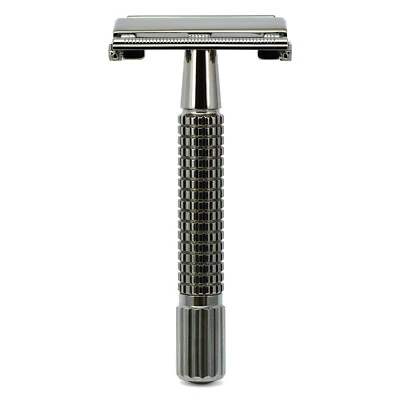 Giesen & Forsthoff' Timor Butterfly Safety Razor - Rasierhobel schwarz-verchromt