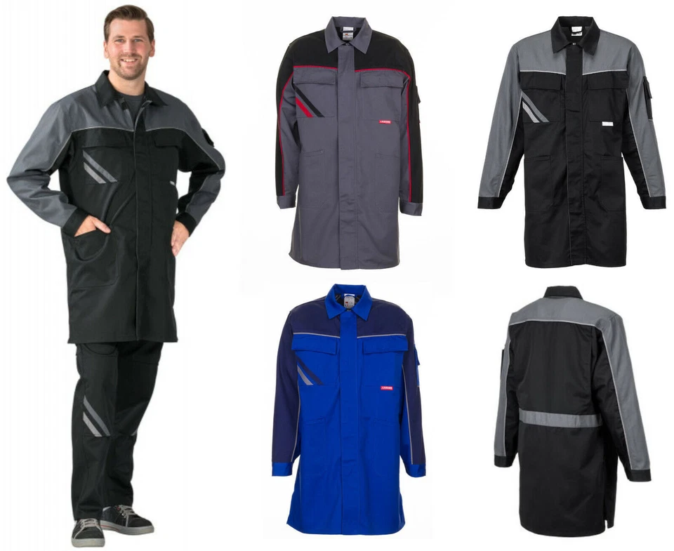 PLANAM Abrigo profesional abrigo de trabajo bata de trabajo bata abrigo Highline conserje