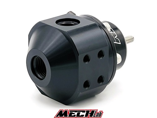 regolatore pressione benzina AEM ORIGINALE 25-302BK universale fuel pressure fpr - Imagen 3 de 5
