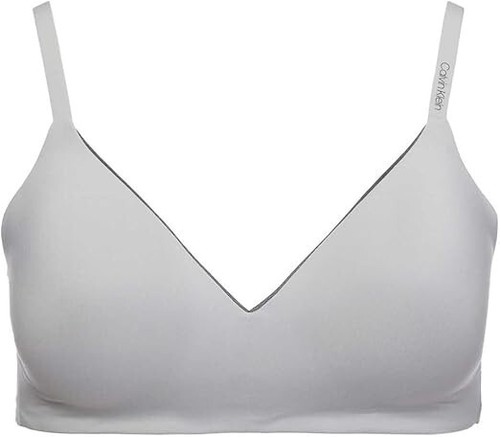 Calvin Klein 2 Pack Microfiber Wirefree Bra Black/Honey Nymphs/Grey All Sizes - Picture 7 of 19