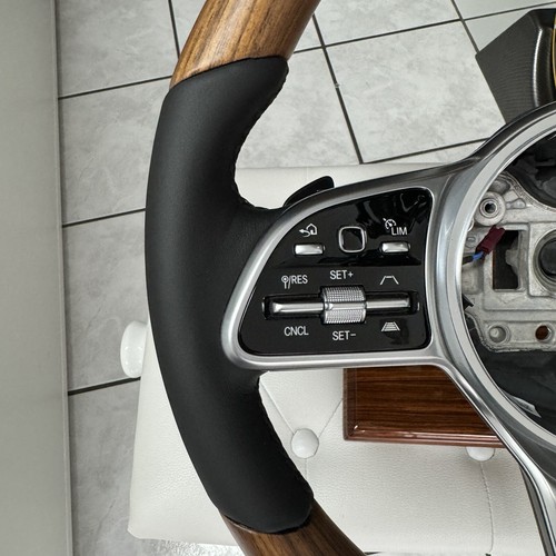 Mercedes-Benz Volante In Legno VA2 Noce Naturale Opaco W463 W167 - Foto 6 di 13