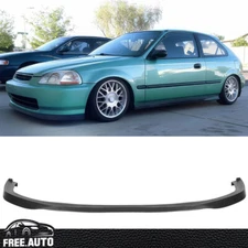 Fits 96-98 Honda Civic Front Bumper Lip Spoiler Bodykit JDM SIR Style PU