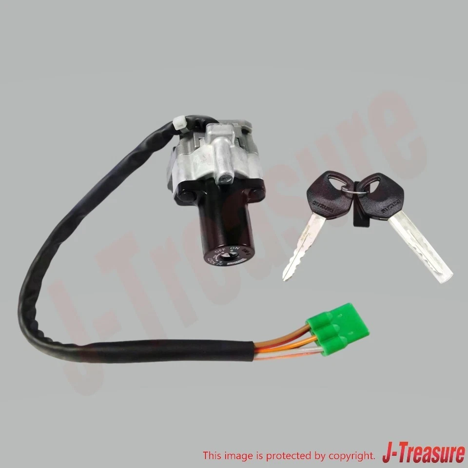 SUZUKI HAYABUSA GSX1300R 99-07 Genuine Steering Lock Assy 37100-24F00 OEM - Imagem 2 de 4