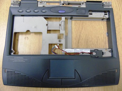 Compaq Armada 1530DMT Laptop 254978-001 - Palm Rest Assembly With Touch Pad
