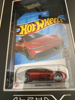 Hot Wheels x DeLorean | DMC-12 & Alpha5 Collector Set - Corre Que Ta Baratinho