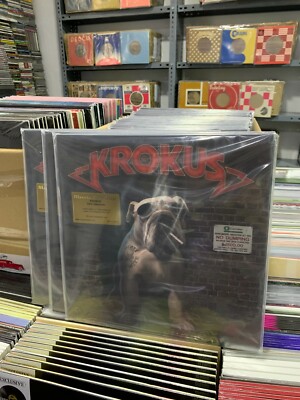 KROKUS 2 LP Dirty Dynamite Transparent Rotes Vinyl 2021 Nummeriert