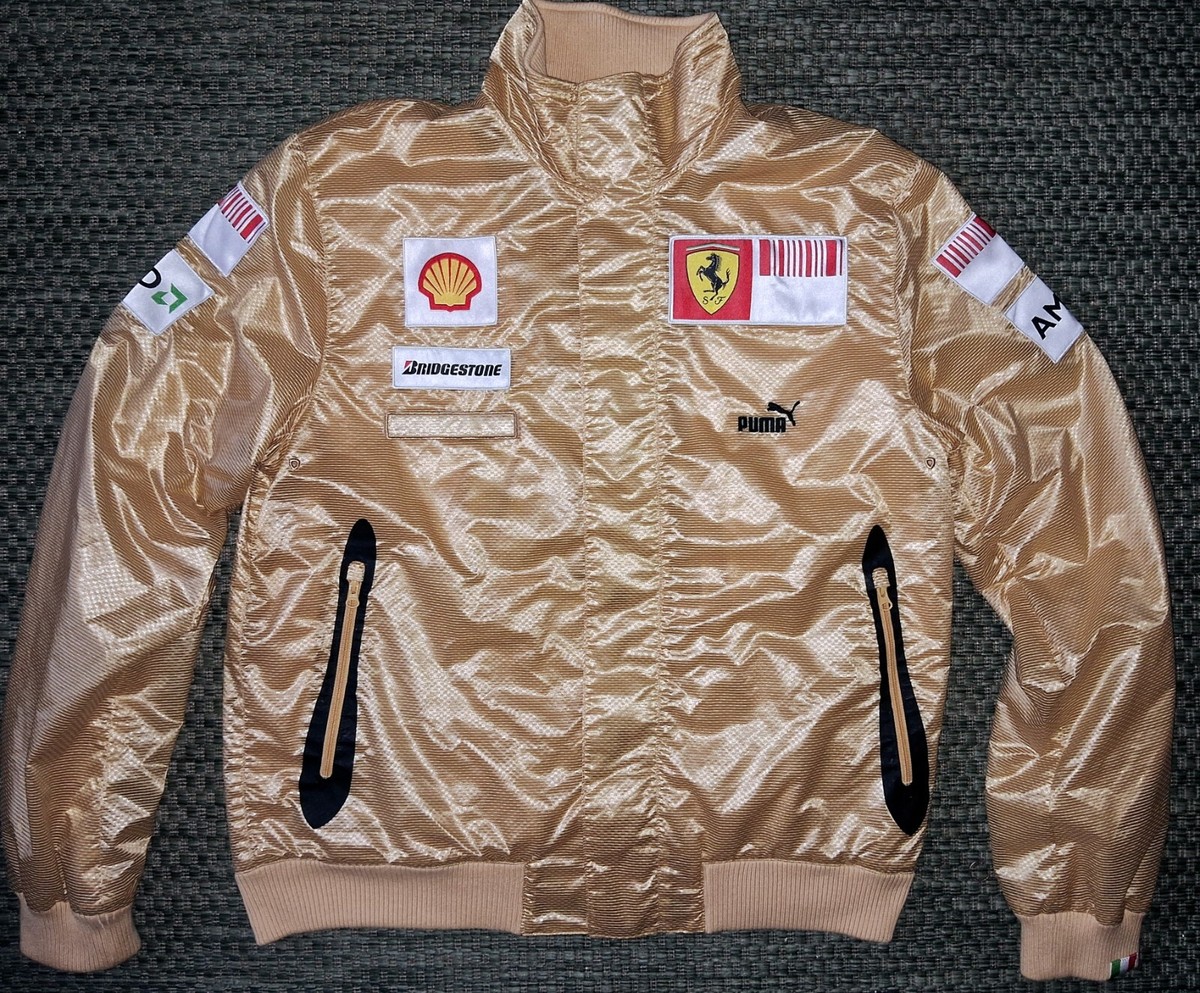 Official Ferrari Marlboro 2009 Singapore Puma F1 Team Issue Cream