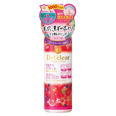 MEISHOKU Detclear Bright Peel Facial Peeling Gel- Mixed Berry/ Made in Japan