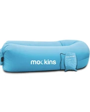New Mockins Inflatable Lounger Air Sofa Perfect for Beach Chair Camping Chairs