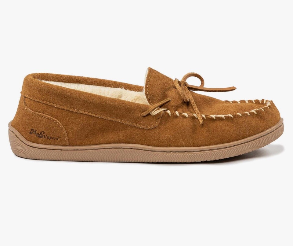 MySlipper Men's Moccasin Slippers ByMyPillow Size 13 eBay