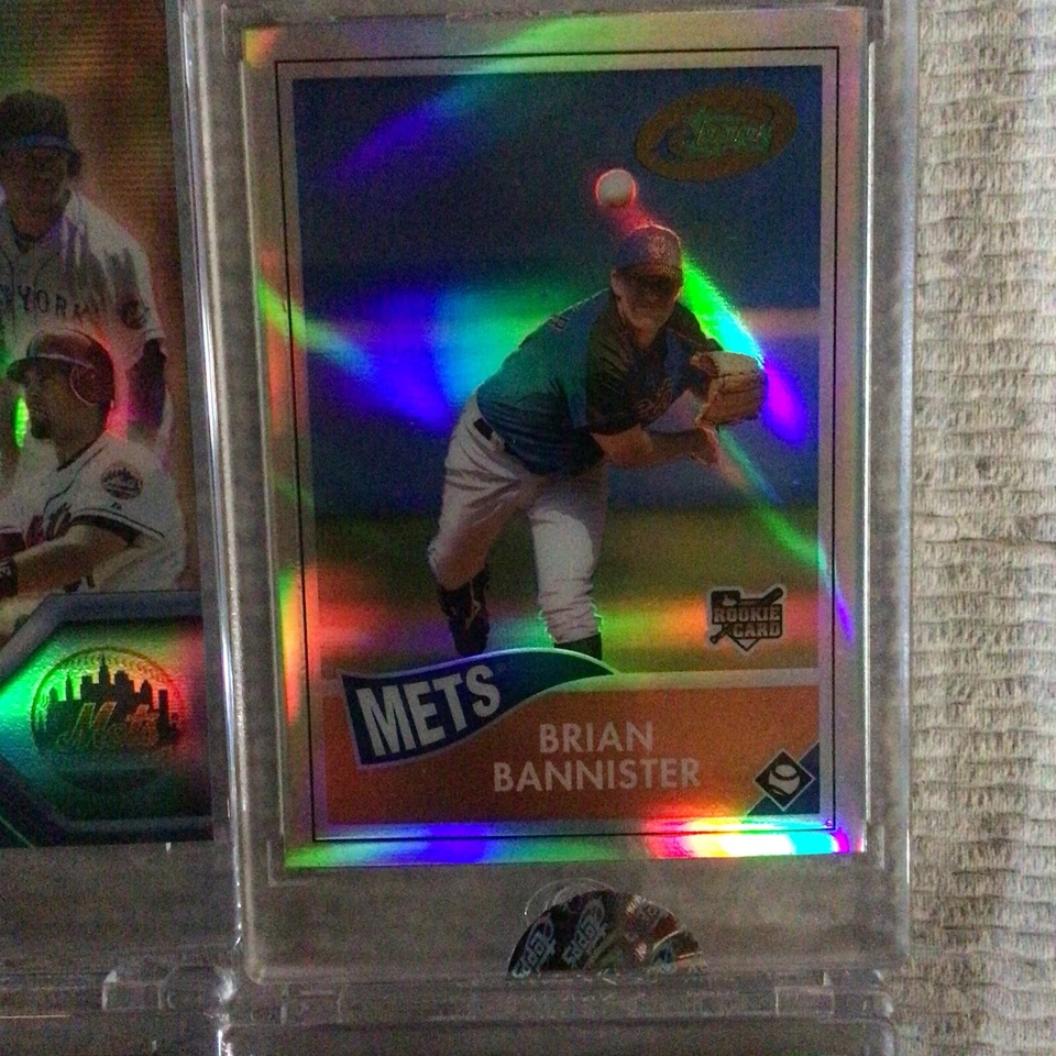 Lote de 4 Mets eTopps - Sellado/Sin Circular - Wright, Santana Foto 3 de 4