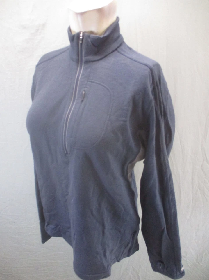 Pullover deportivo ICEBREAKER GT 260 talla L para hombre negro mezcla de lana merino 1/2 cremallera 906 Foto 3 de 4