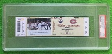PSA 8 PATRICK ROY, WAYNE GRETZKY, JARI KURRI HOCKEY TICKET (Full Unused) 100th