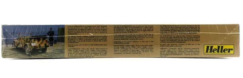 Heller 1/35 大众 82 Kubelwagen 模型套件 81106 — 第 4/4 张图片