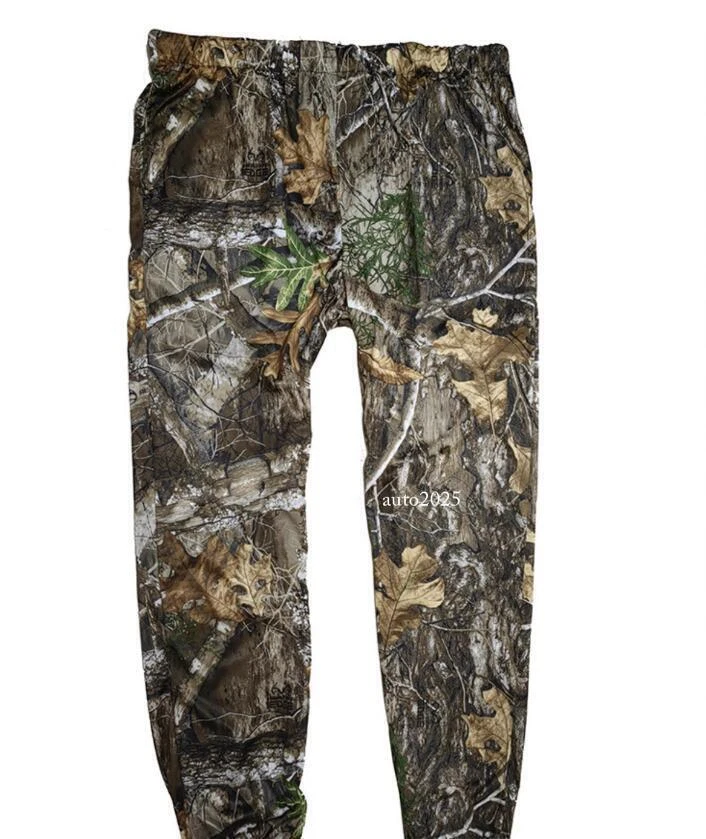 New Summer Bionic Camo Thin Hunting Clothes Leaf Waterproof Jacket +Pants Suit - Image 2 of 4