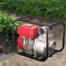 Benzin Motorpumpe 7PS Gartenpumpe Teichpumpe Wasserpumpe Kreiselpumpe 3" NEU