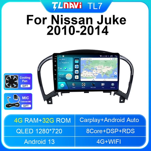 Car Radio For Nissan Juke YF15 2010-2014 Carplay GPS Video Player Auto Screen - Picture 27 of 32