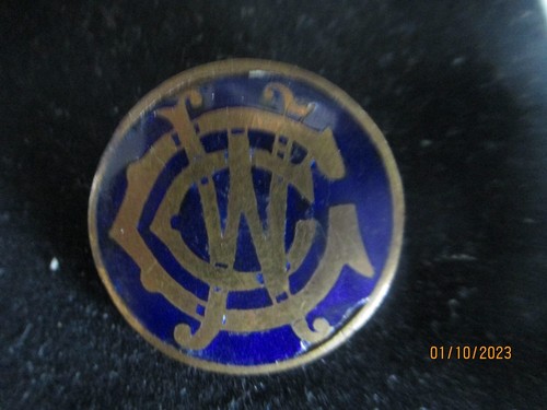 RARE EARLY Cooperative Womens Guild Enamel Pin Badge by CWS