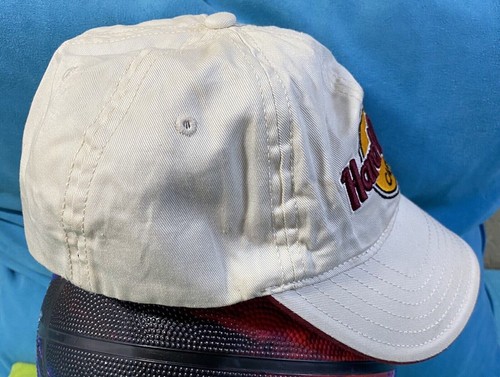 Gorra de béisbol Hard Rock Café Atlanta bronceada S/M 100 % algodón - Imagen 4 de 6