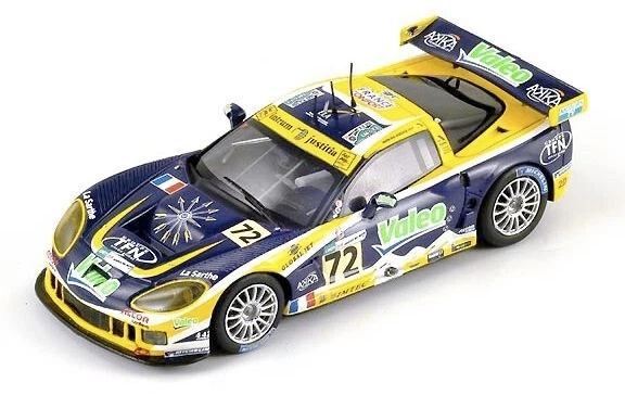 SPARK 1/43 S0168 Corvette C6-R #72 12th LM 2007 L.Alphand/P.Goueslard/J.Policand - Immagine 2 di 2