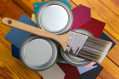 Pro-Grade Premium Wall/Trim House Paint Brush Set Great for Professional Painter