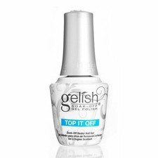 Gelish Harmony Top Coat Top It Off 0,5 oz/15 ml botella nueva - ¡Nuevo!!