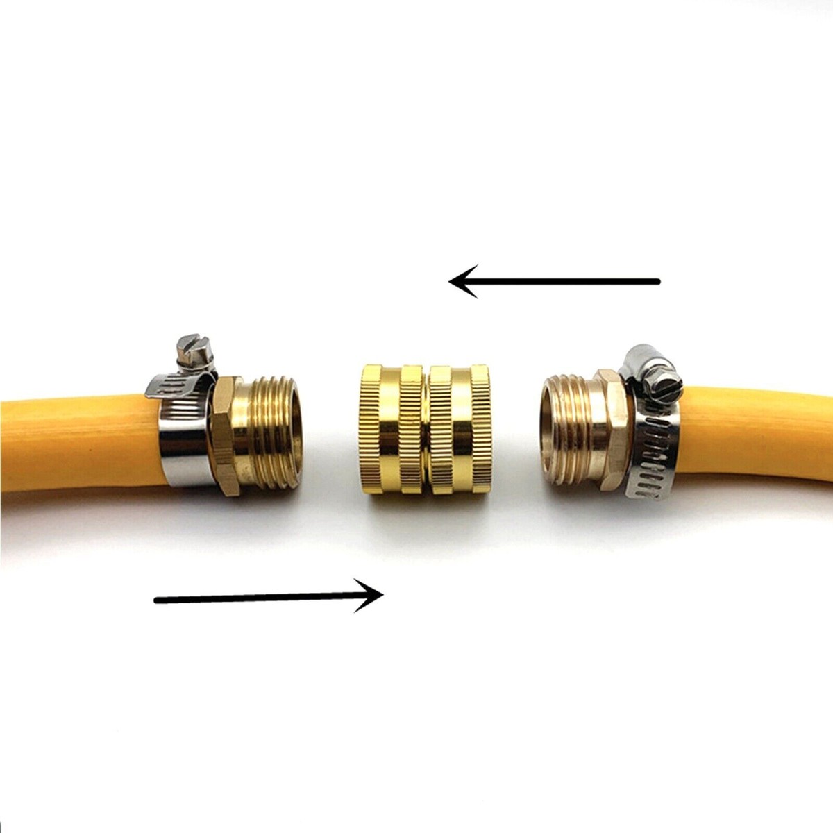 2 Pack Garden Hose Adapter – Female To Female 3/4 Inch Connector