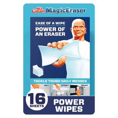 Thin Sheets Magic Eraser Scouring Sponge Wipes (16 Count)