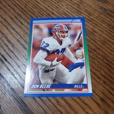 1990 Score Football Card #46 Don Beebe