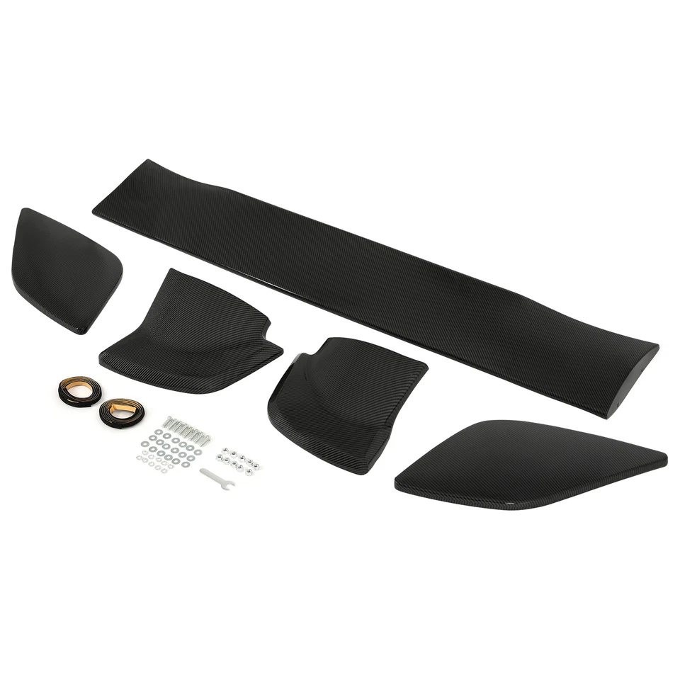 Carbon Fiber Color Trunk Spoiler Wing For Subaru WRX / WRX STI Sedan 15-21 Foto 2 de 4