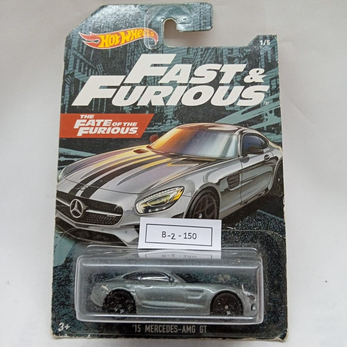 マテル　ワイルドスピード　fast & furious AMG GT Hotwheels Fast and Furious 1/5 '15 Mercedes-AMG GT | eBay